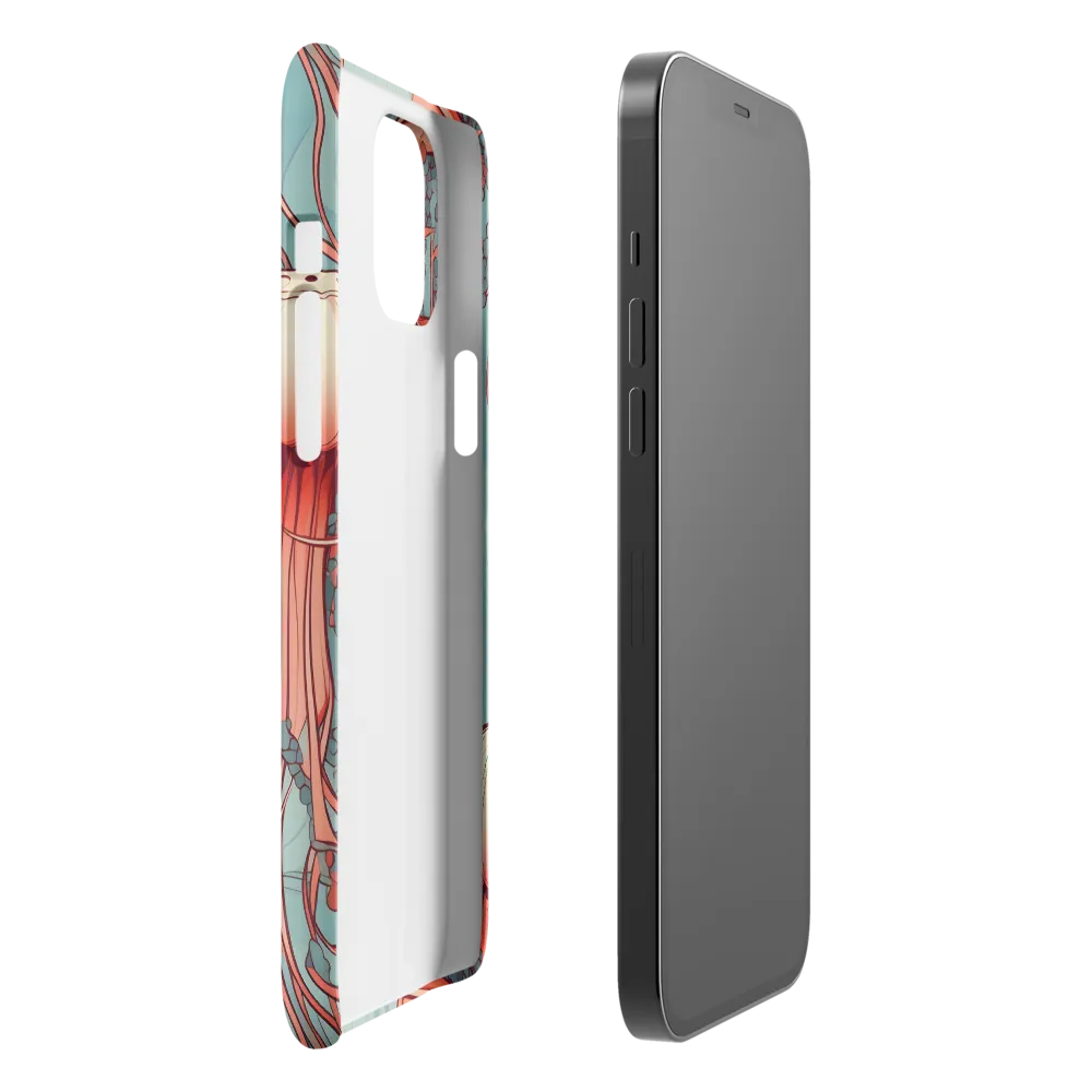 Ethereal Dance of Jellyfish | Phone Case |  12 Pro Max | Snap Case | Matte