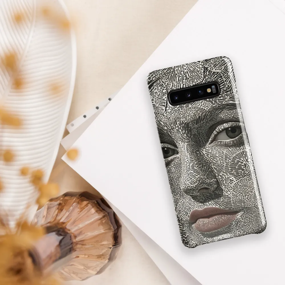 Whispers of Intrigue | Phone Case |  S10 Plus | Snap Case | Glossy