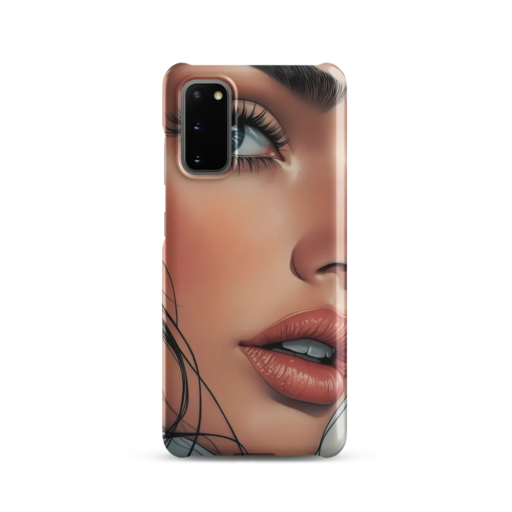 Iris & Skin — Close-Up Portrait