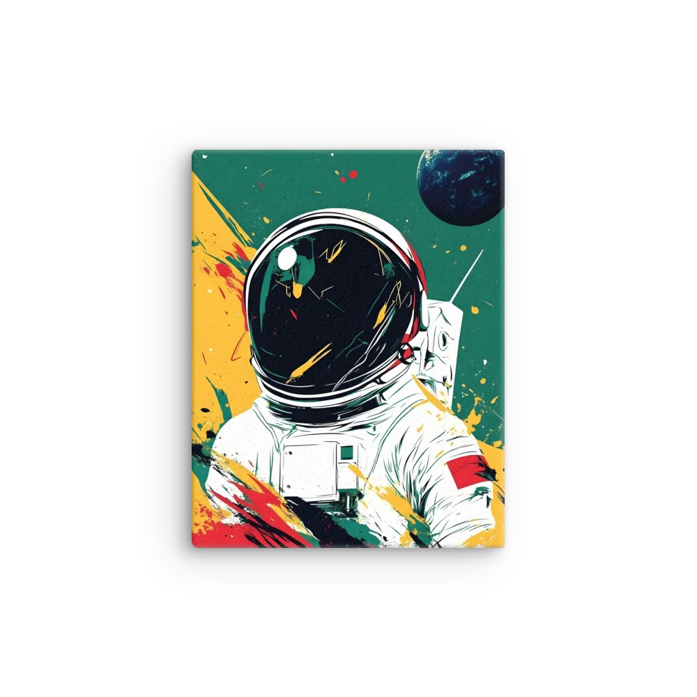 Galactic Explorer: A Modern Odyssey | Thin Canvas | 11″×14″