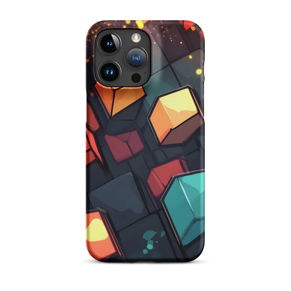 Illuminated Geometry | Phone Case |  15 Pro Max | Snap Case | Matte