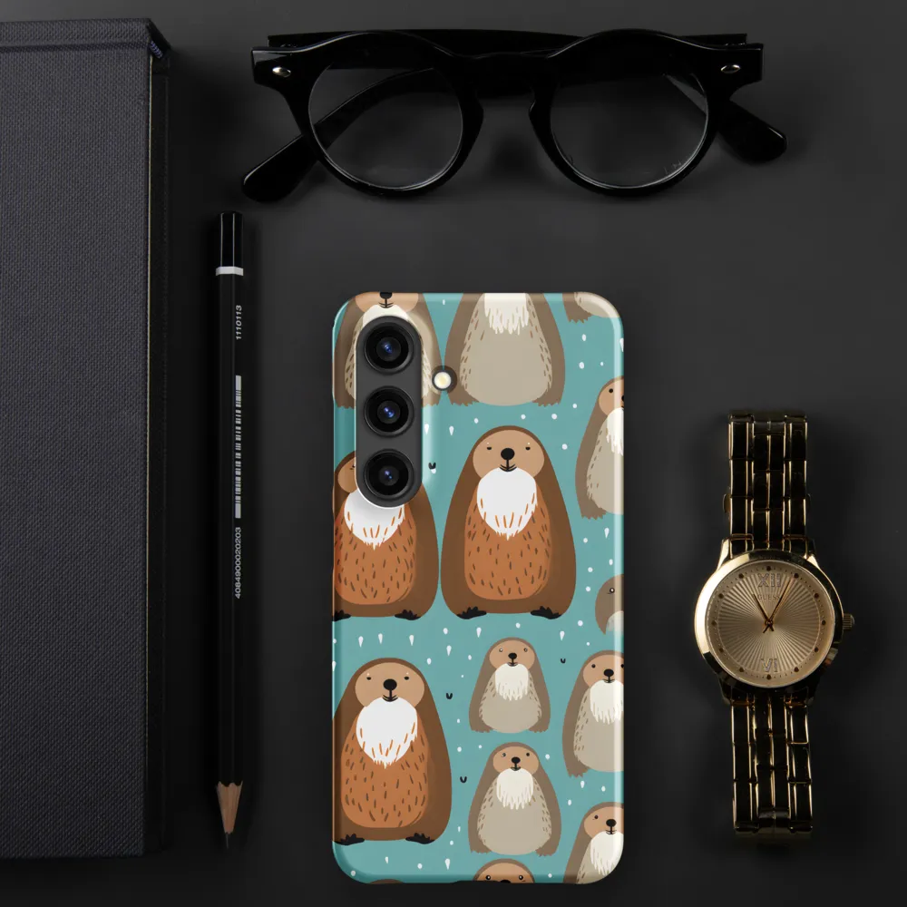 Whimsical Otter Pattern