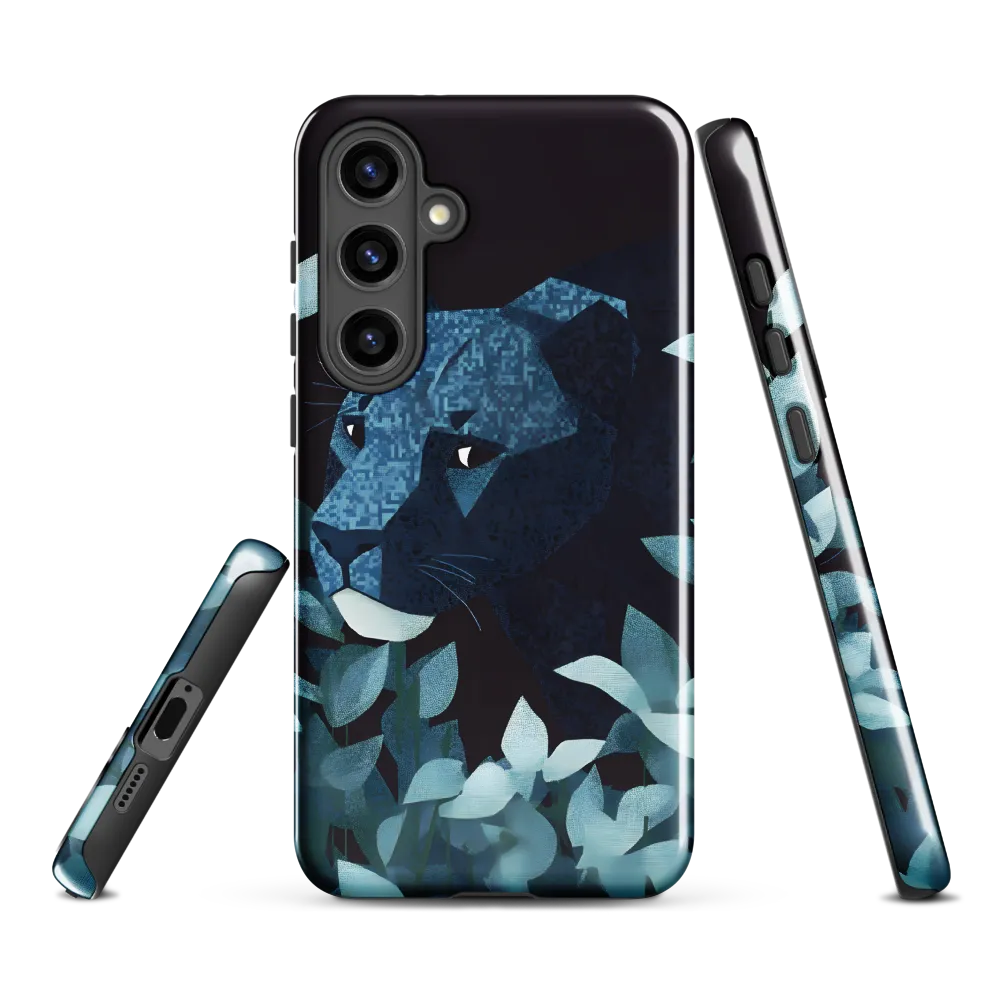 Lurking Blue: The Panther's Gaze