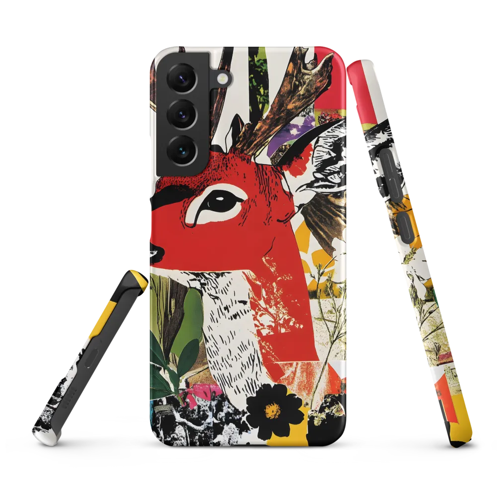 Vibrant Harmony: The Deer in Nature | Phone Case |  S22 Plus | Snap Case | Matte