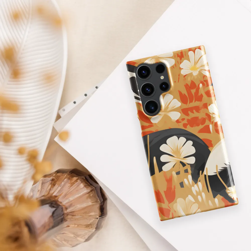 Whimsical Badgers in Bloom