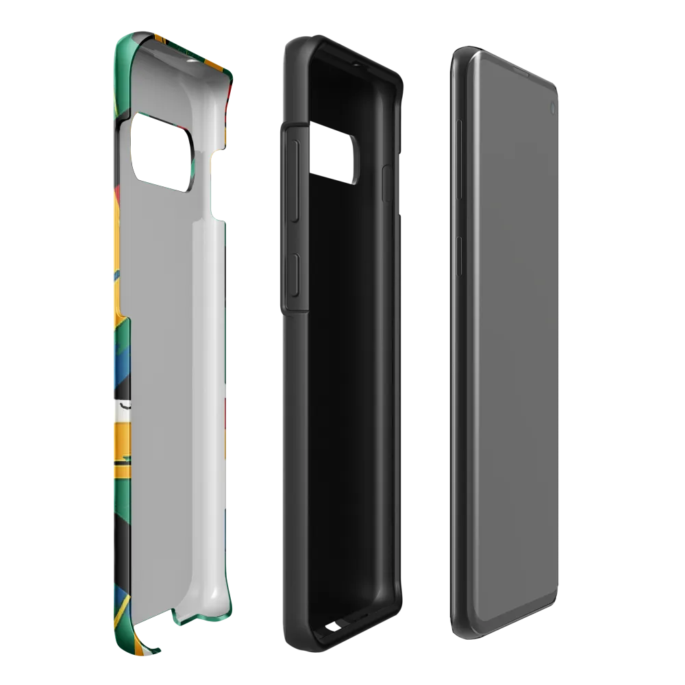 Dynamic Interplay of Colors | Phone Case |  S10 Plus | Tough Case | Glossy