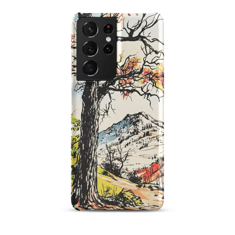 Autumn Majesty: The Guardian Tree | Phone Case |  S21 Ultra | Snap Case | Matte