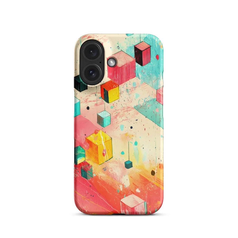 Suspended Cubes in Colorful Abstraction