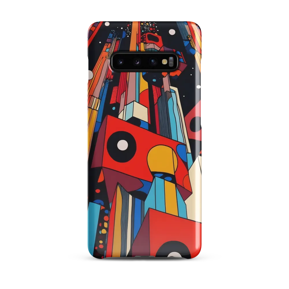 Urban Symmetry: A Dance of Geometry | Phone Case |  S10 Plus | Snap Case | Glossy