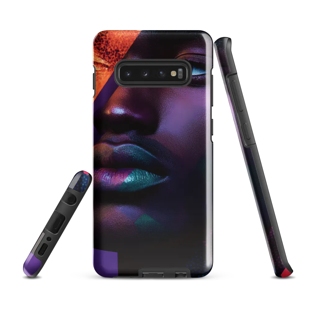 Geometric Resonance | Phone Case |  S10 Plus | Tough Case | Glossy