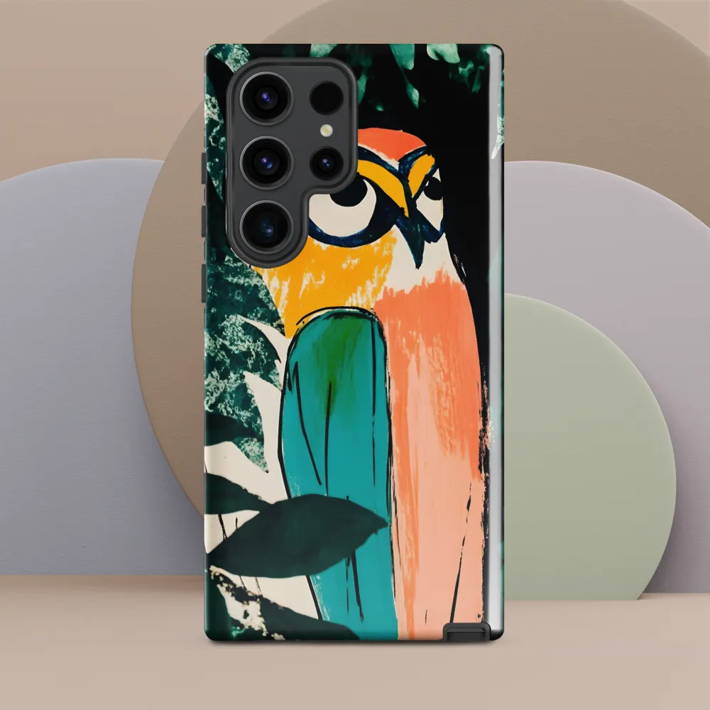 Camouflaged Majesty: The Abstract Owl