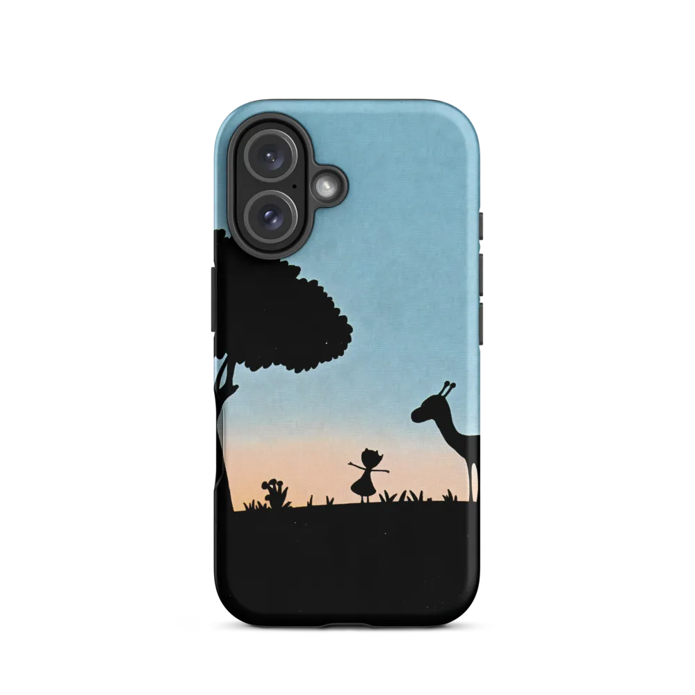 Curiosity in the Silhouette | Phone Case