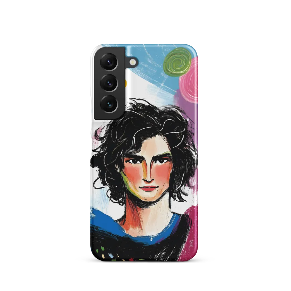 Vibrant Portrait of Youth | Phone Case |  S22 | Snap Case | Matte