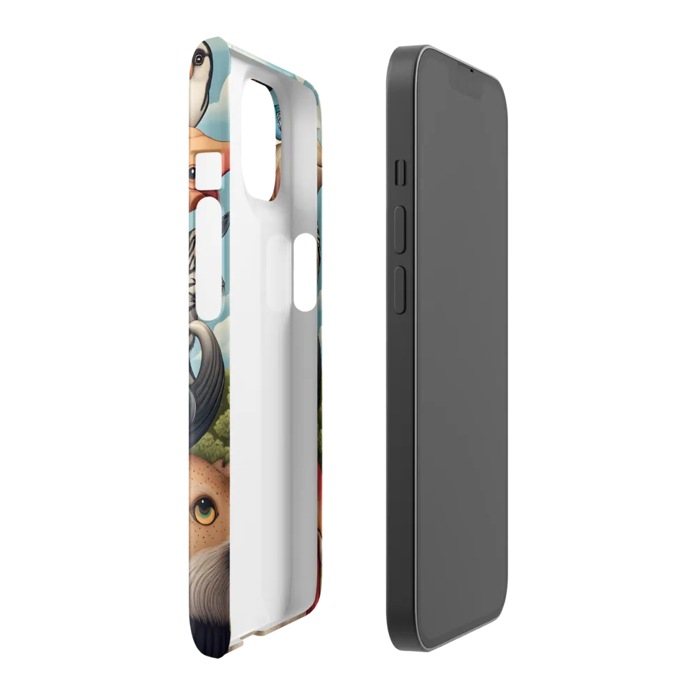 Harmonious Echoes of Wildlife | Phone Case |  14 | Snap Case | Glossy