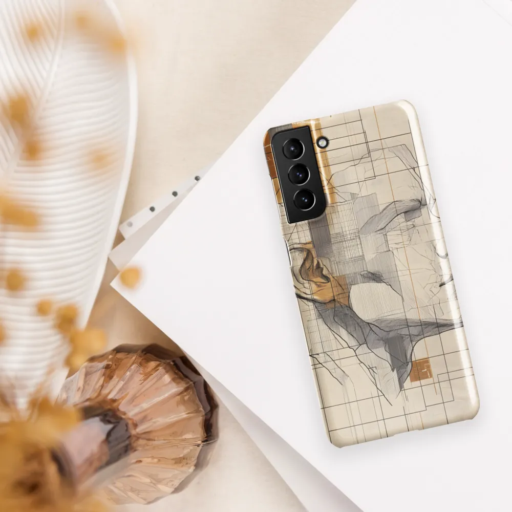 Geometric Reverie | Phone Case |  S21 Plus | Snap Case | Glossy