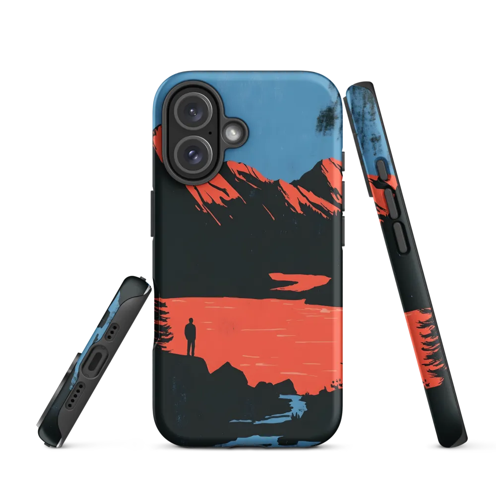 Serenity in Contrast | Phone Case