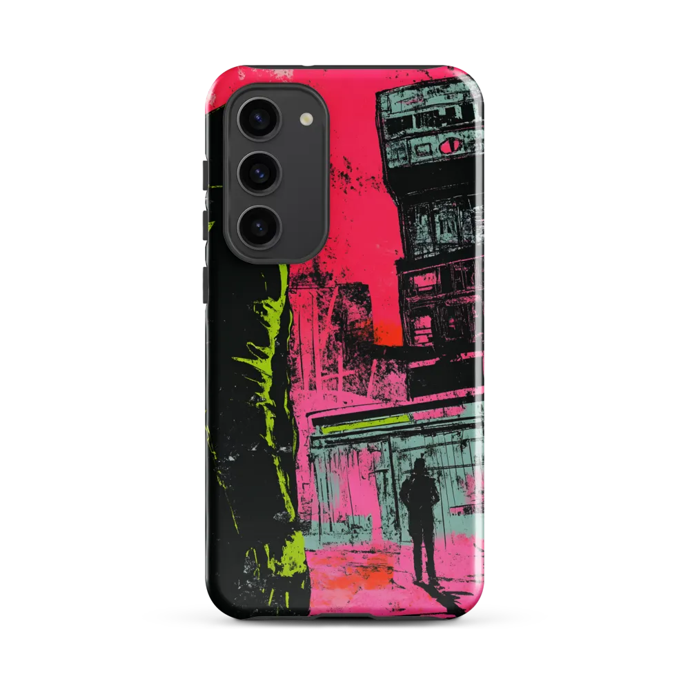 Urban Echoes of Mystery | Phone Case |  S23 Plus | Tough Case | Glossy