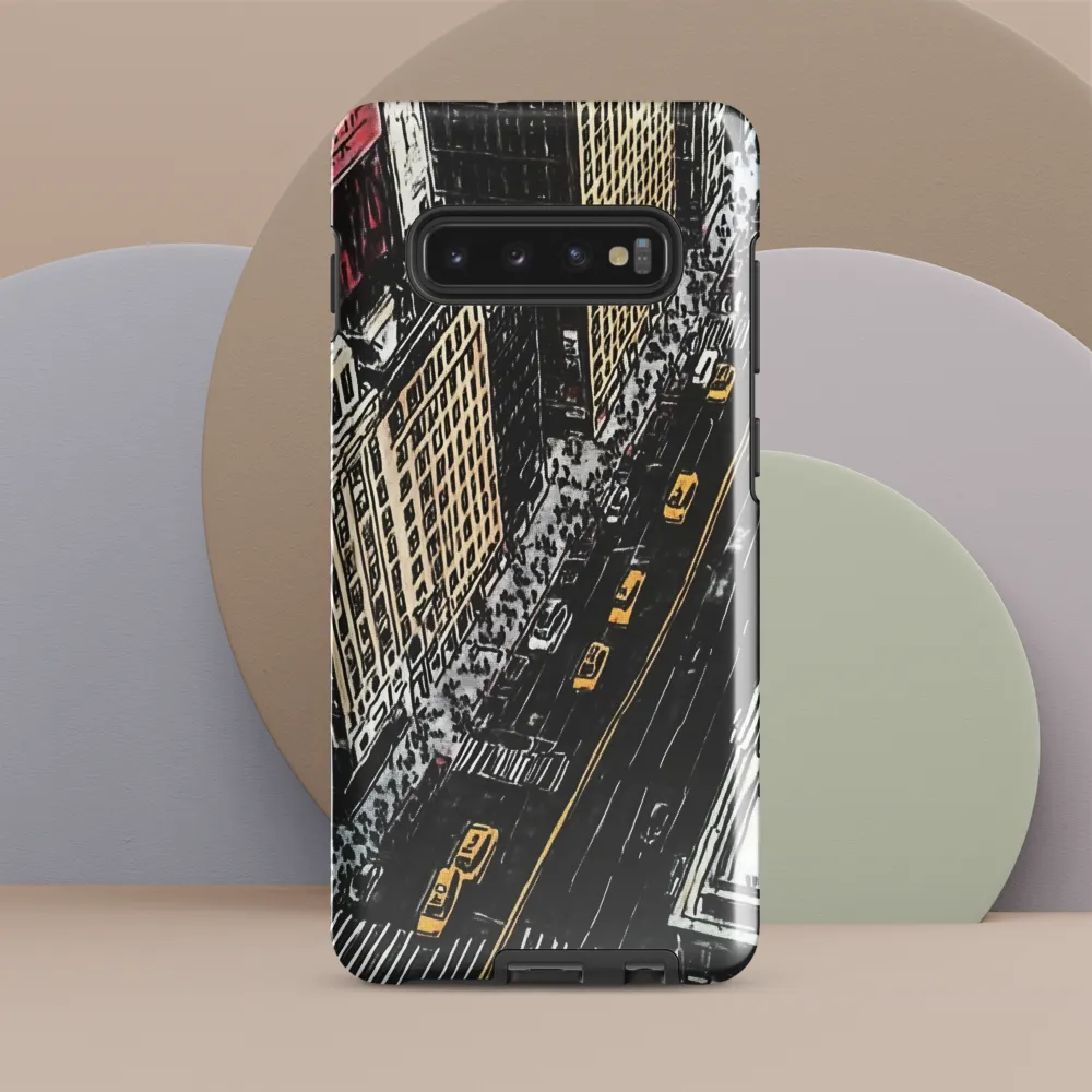 Aerial Symphony: City Pulse | Phone Case |  S10 Plus | Tough Case | Glossy