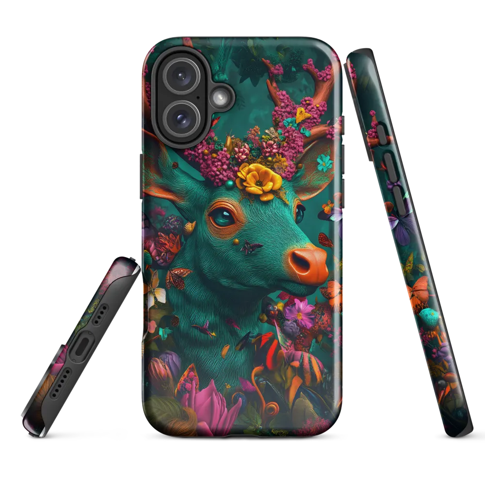 Whimsical Blossoms of the Enchanted Forest | Phone Case |  16 Plus | Tough Case | Glossy