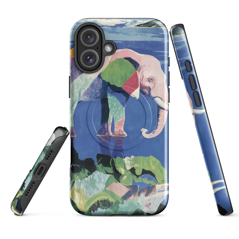 Serenity in Color: The Elephants of Reflection
