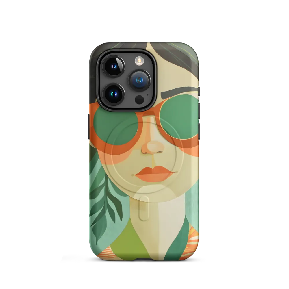 Bold Serenity: A Modern Portrait