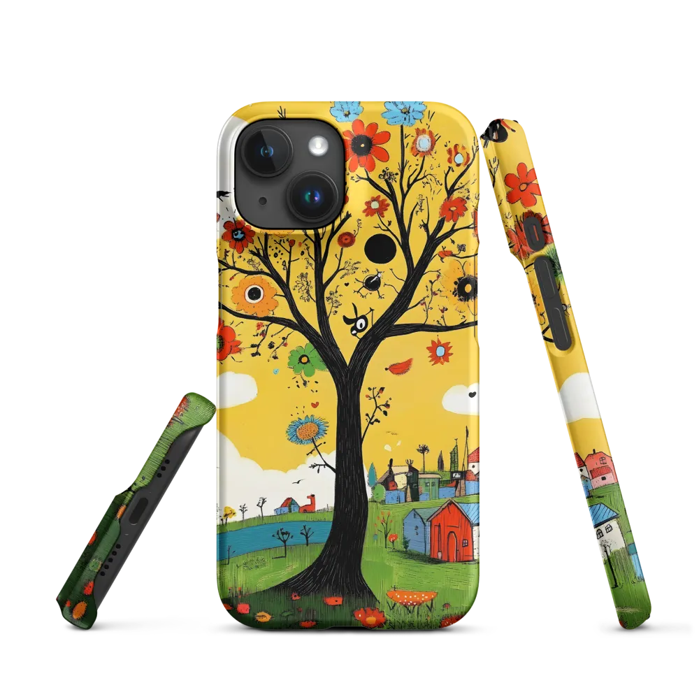 Whimsical Blooms of Life | Phone Case |  15 | Snap Case | Matte