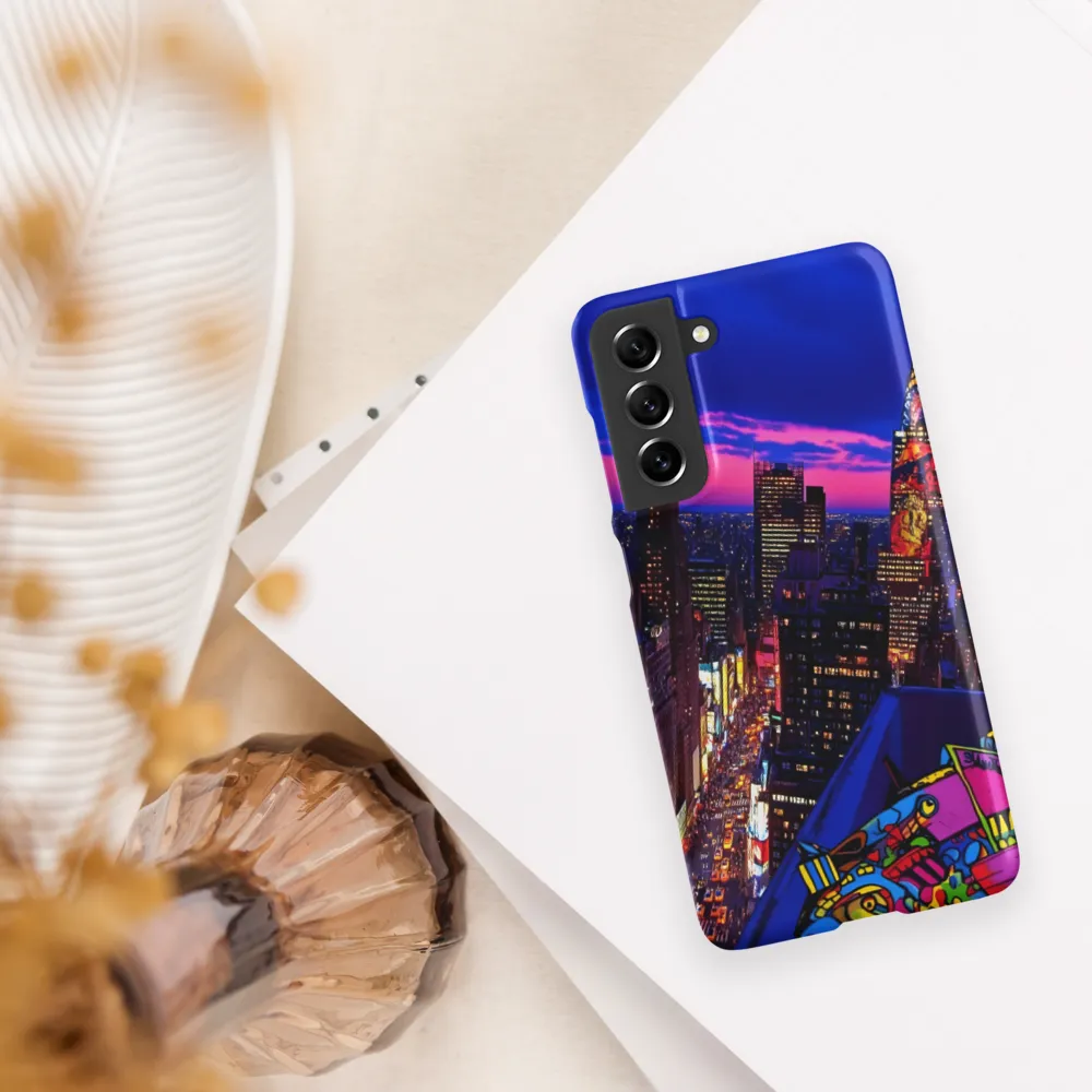 Neon Twilight: A City in Vibrance