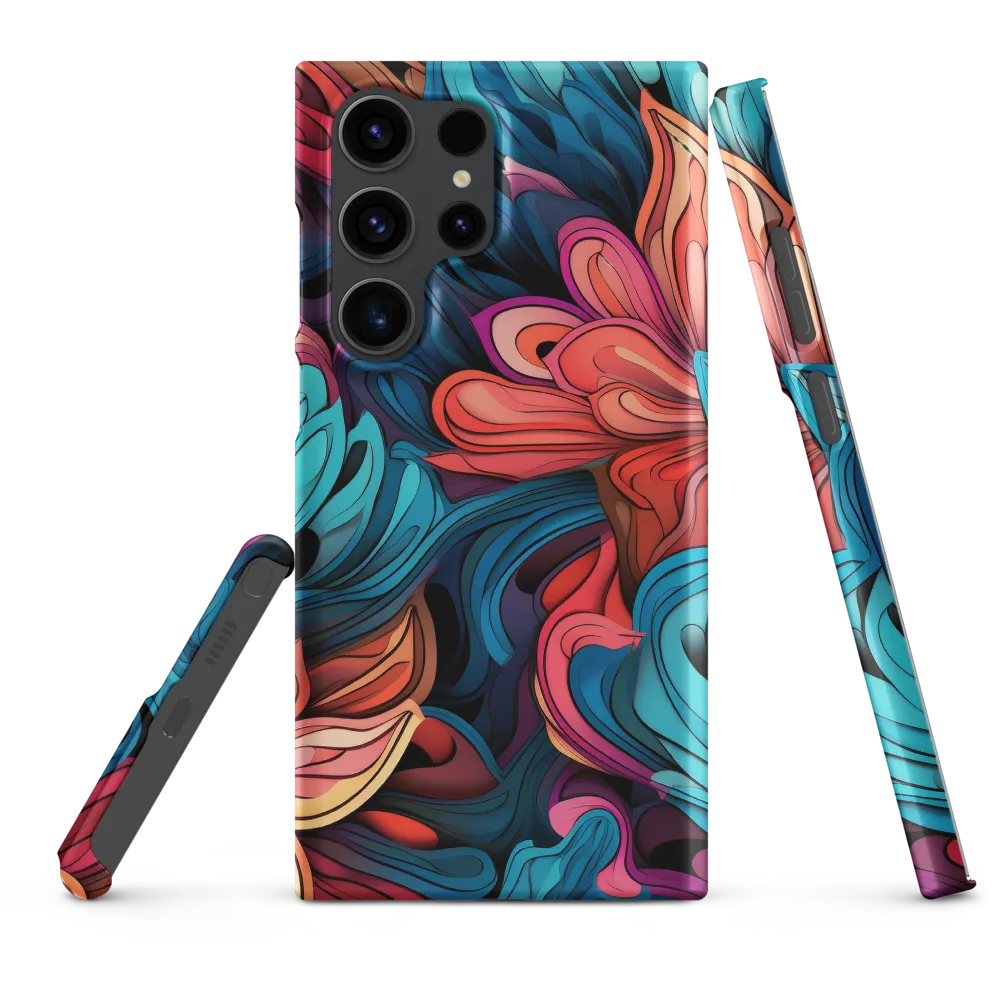 Floral Symphony | Phone Case |  S23 Ultra | Snap Case | Matte