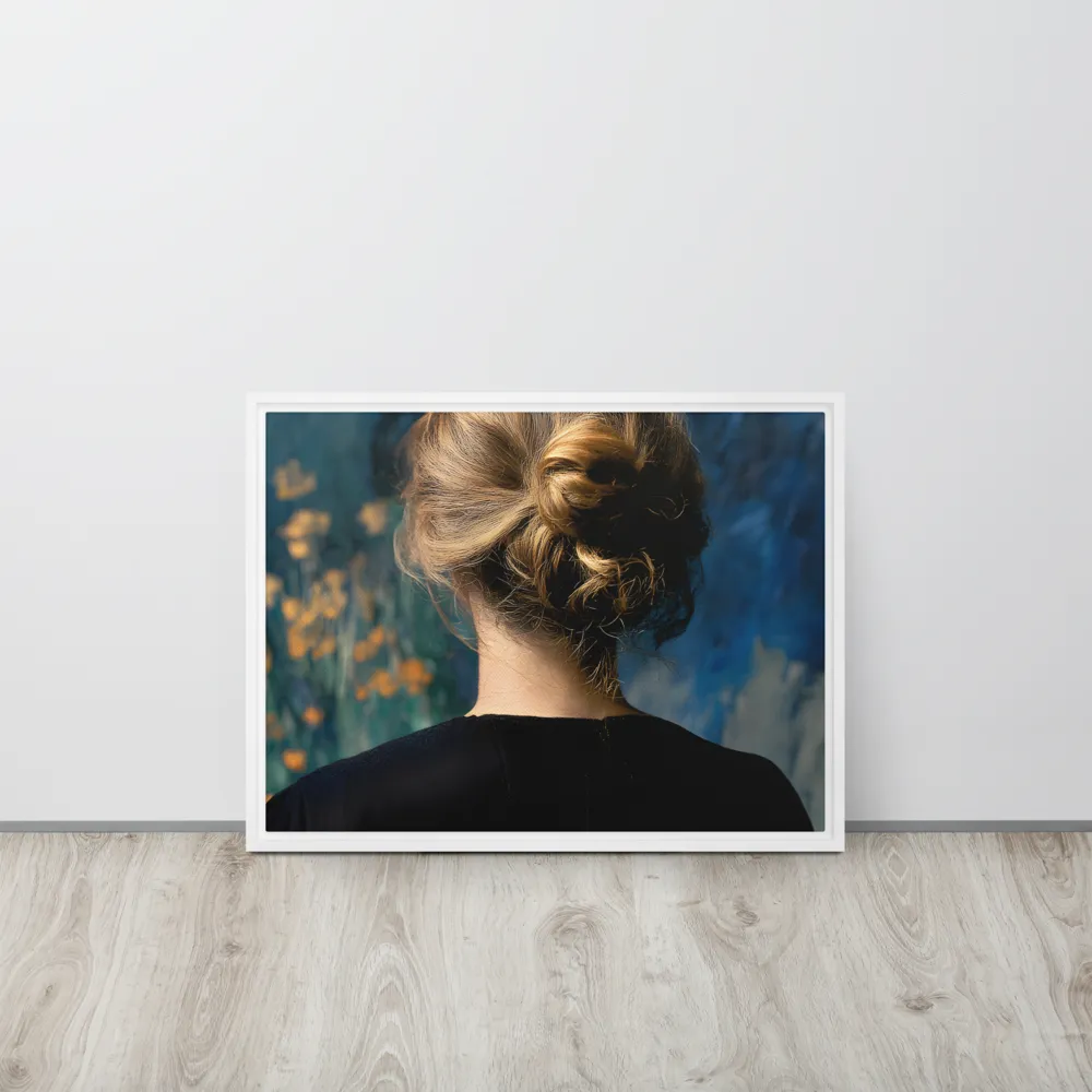 Whispers of Tranquility | Canvas with White Frame | 18″×24″