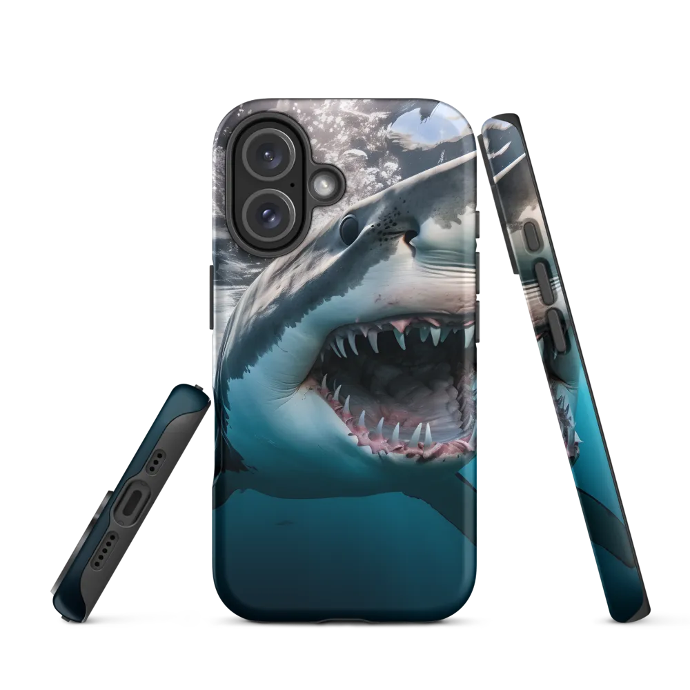 Majesty of the Ocean: The Great White Shark | Phone Case |  16 | Tough Case | Matte