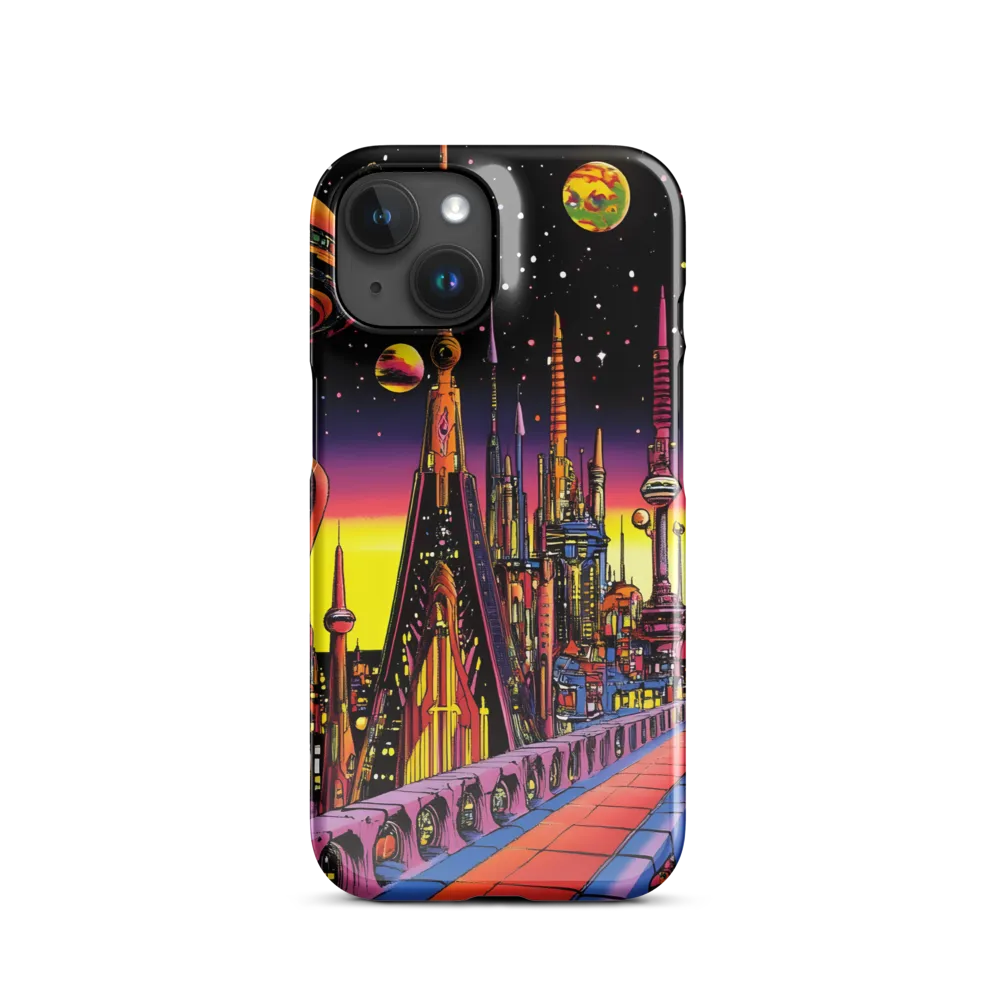 Futuristic Cosmos: A Journey Through Neon Cities