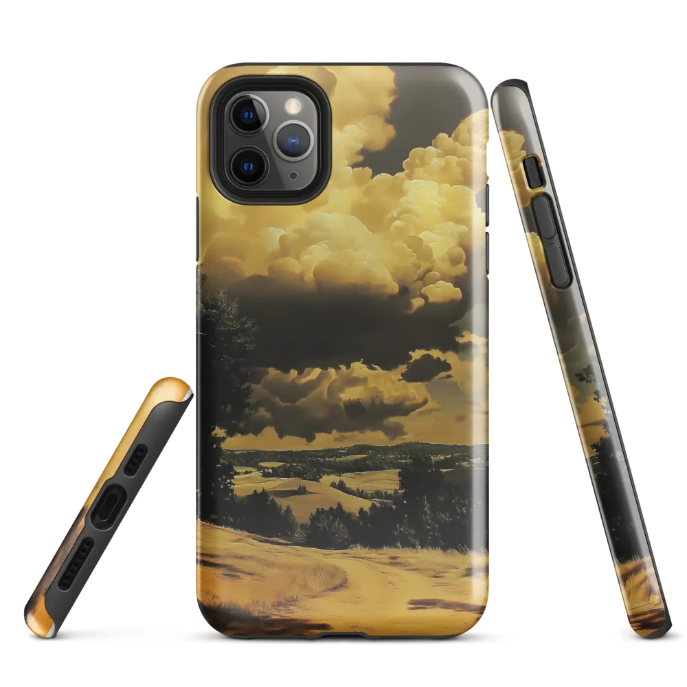 Golden Serenity in the Landscape | Phone Case |  11 Pro Max | Tough Case | Glossy