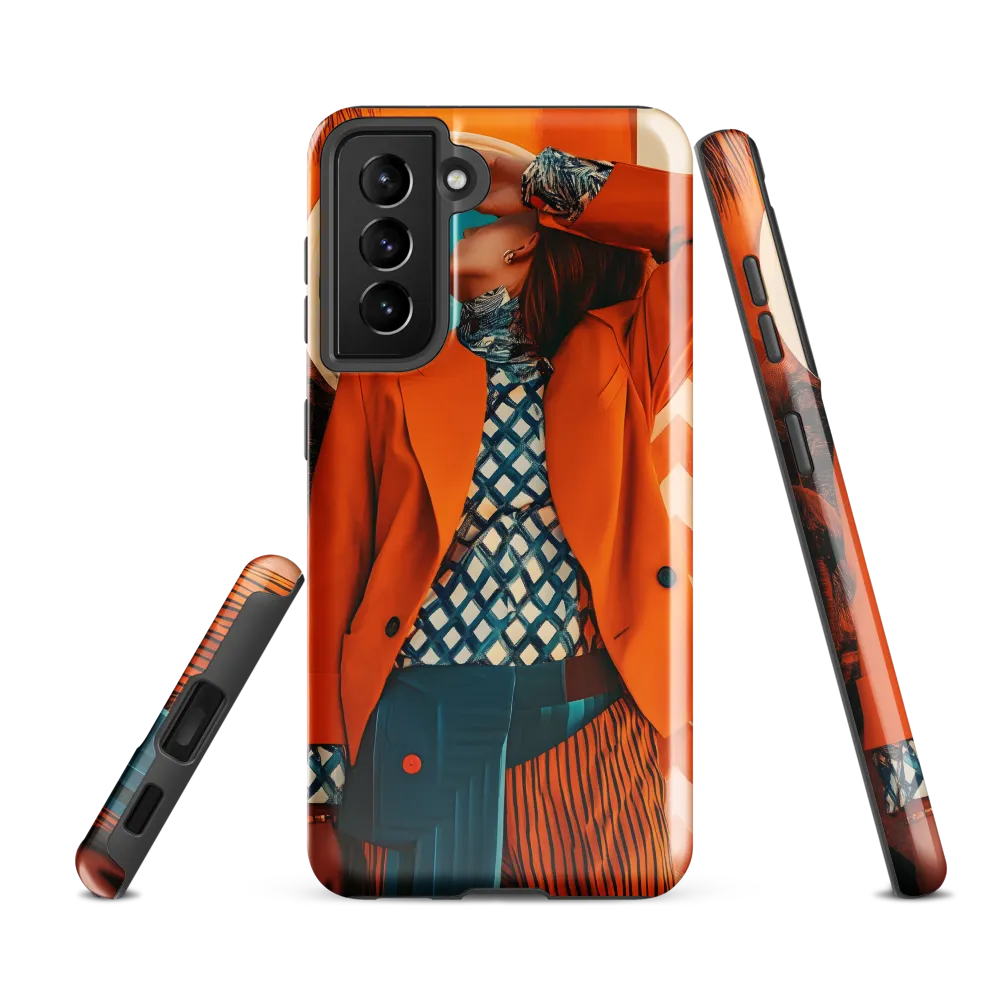 Vibrant Interplay: A Fusion of Fashion and Nature