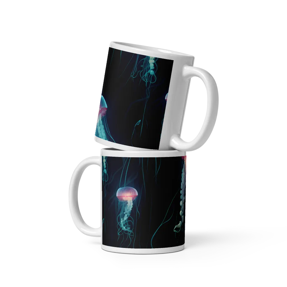 Ethereal Dance of Jellyfish | Mugs | Multiple Sizes & Colors