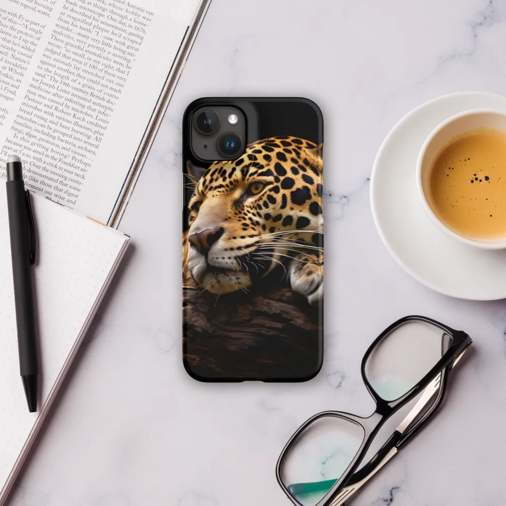 Tranquil Majesty: The Resting Leopard