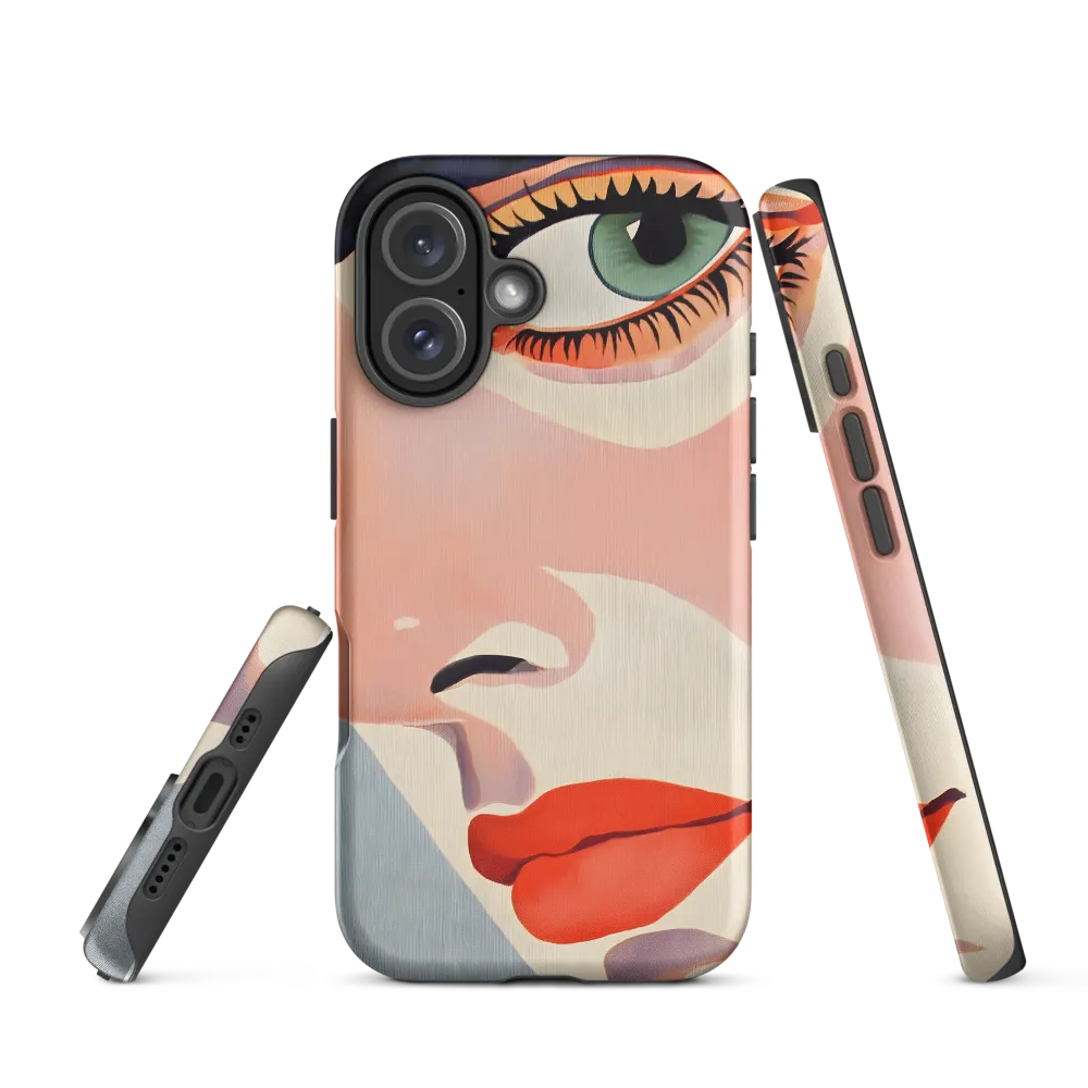 Captivating Gaze | Phone Case |  16 | Tough Case | Matte