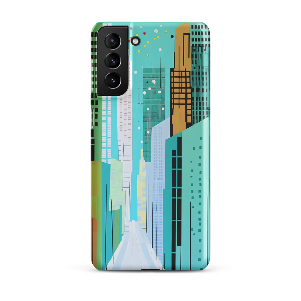 Urban Symphony in Turquoise