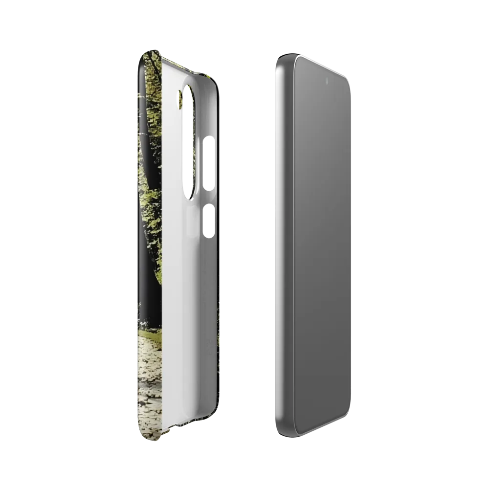 Whispers of the Forest Path | Phone Case |  S23 | Snap Case | Glossy