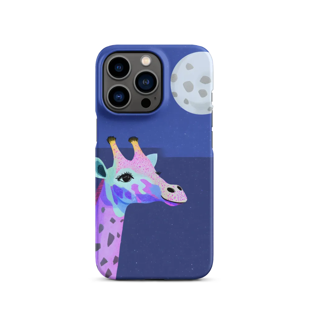 Whimsical Giraffe Under the Stars