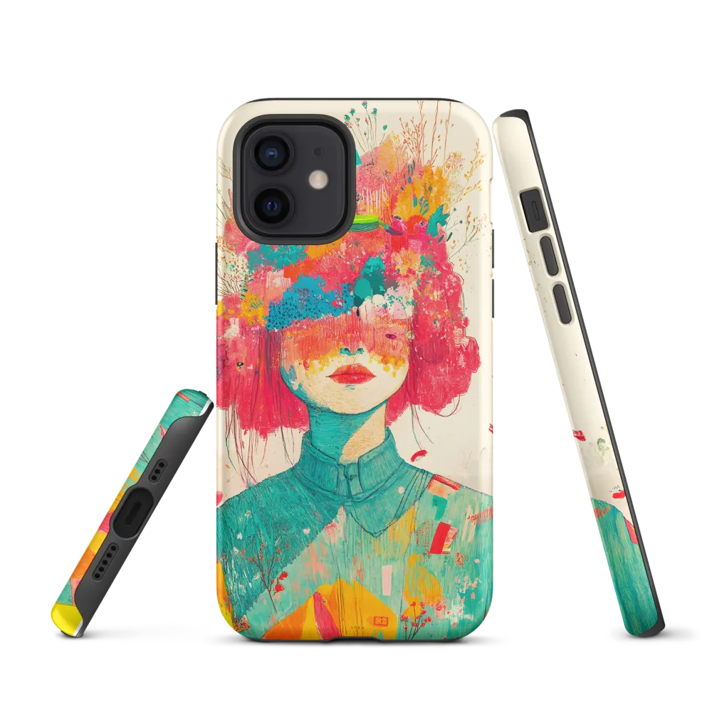 Whimsical Floral Portrait