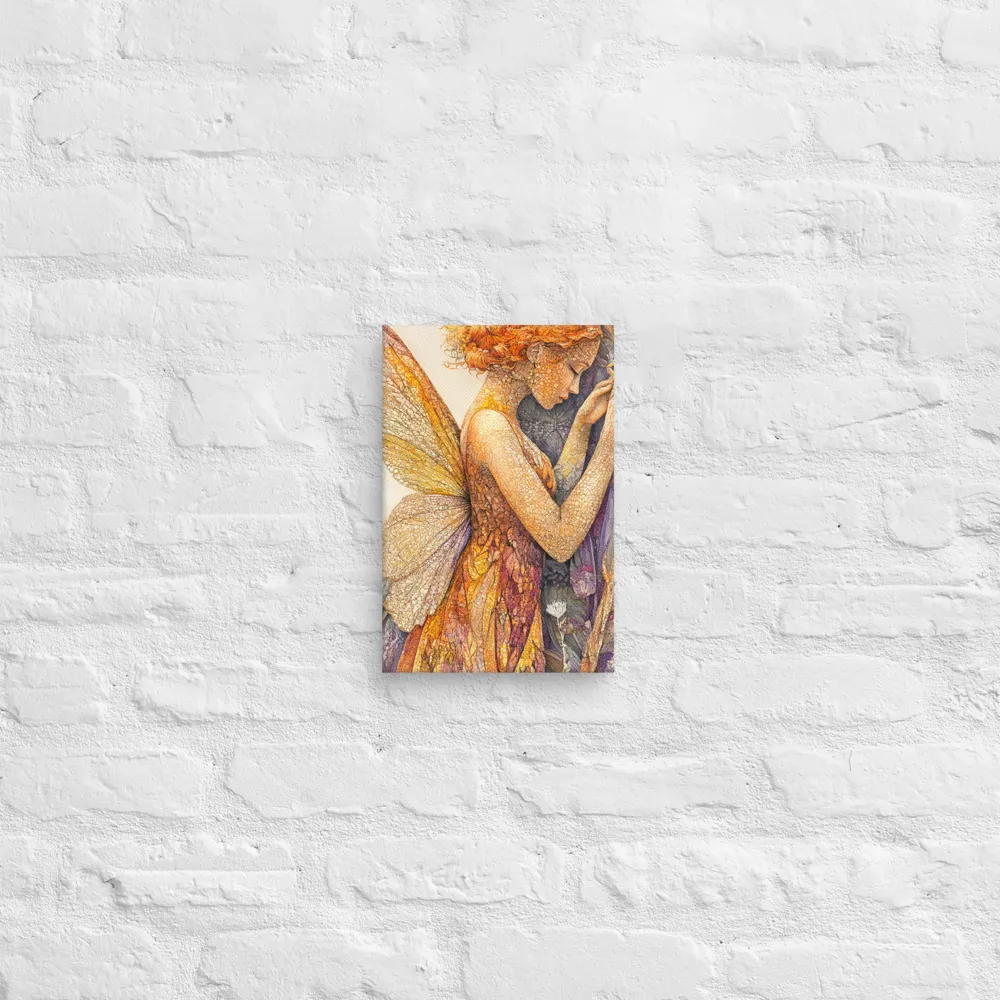 Whispers of the Frosted Meadow | Canvas | 8″×12″