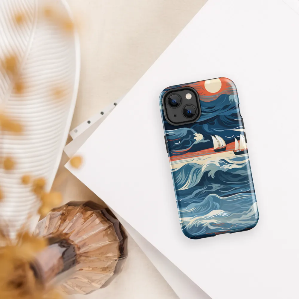 Ocean Whispers: A Voyage at Dusk