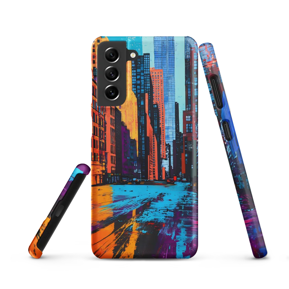 Vibrant Urban Horizons | Phone Case |  S21 | Snap Case | Matte
