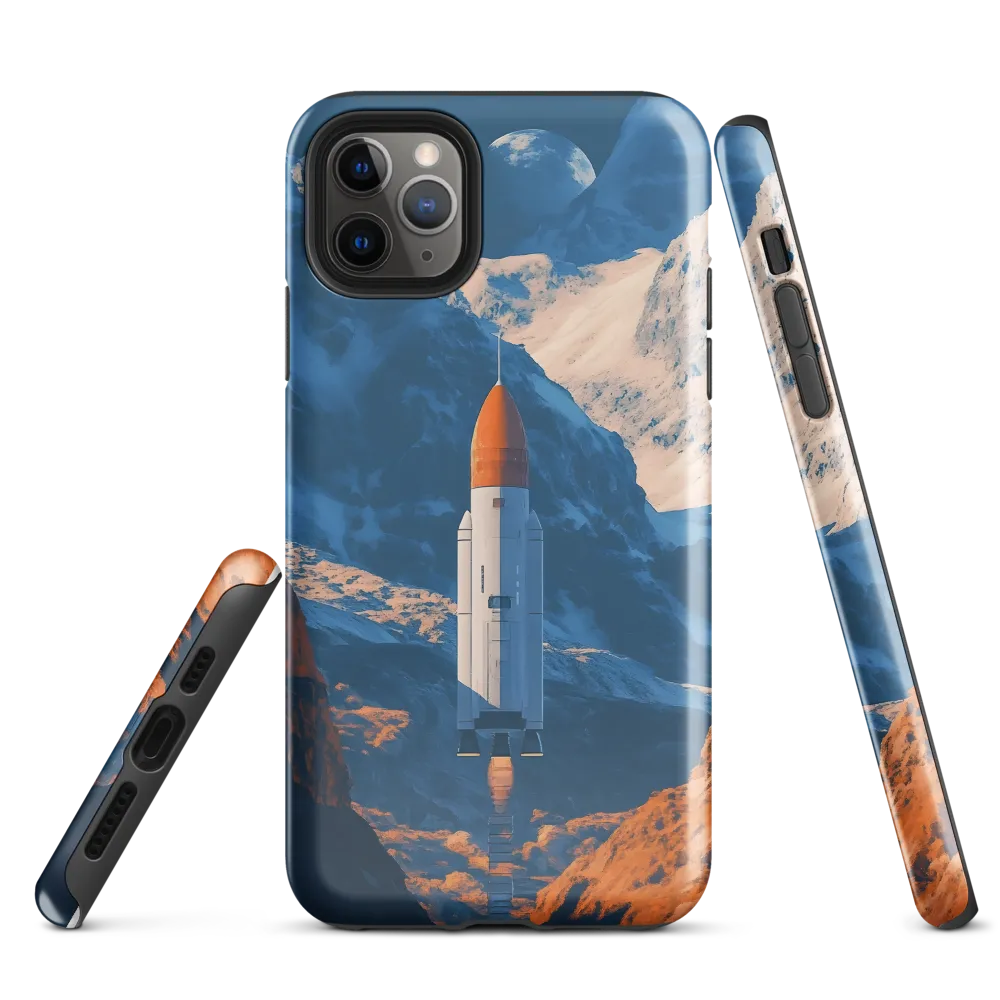 Journey Beyond the Mountains | Phone Case |  11 Pro Max | Tough Case | Glossy