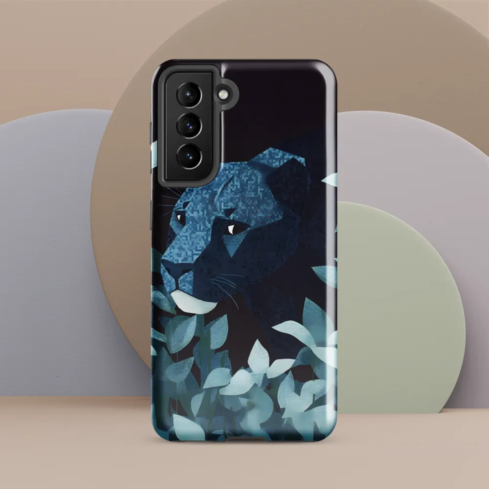 Lurking Blue: The Panther's Gaze