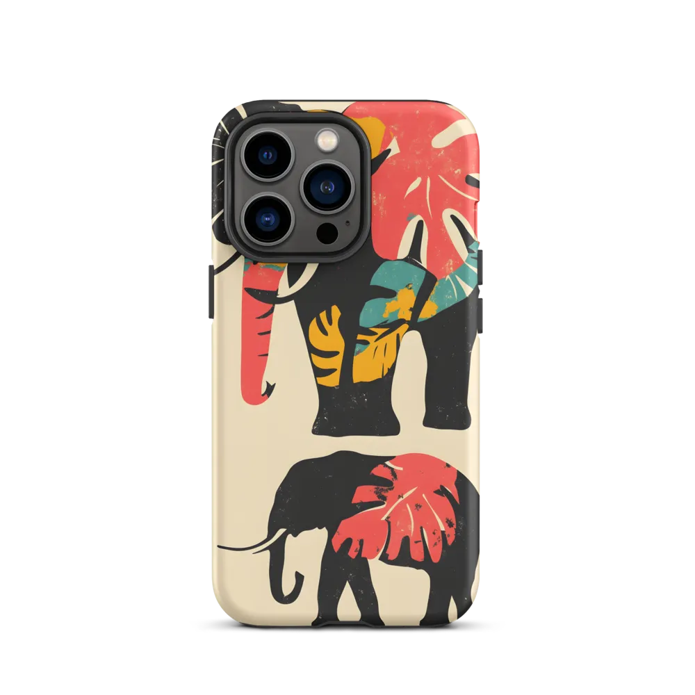 Tropical Elegance: The Elephant's Dance