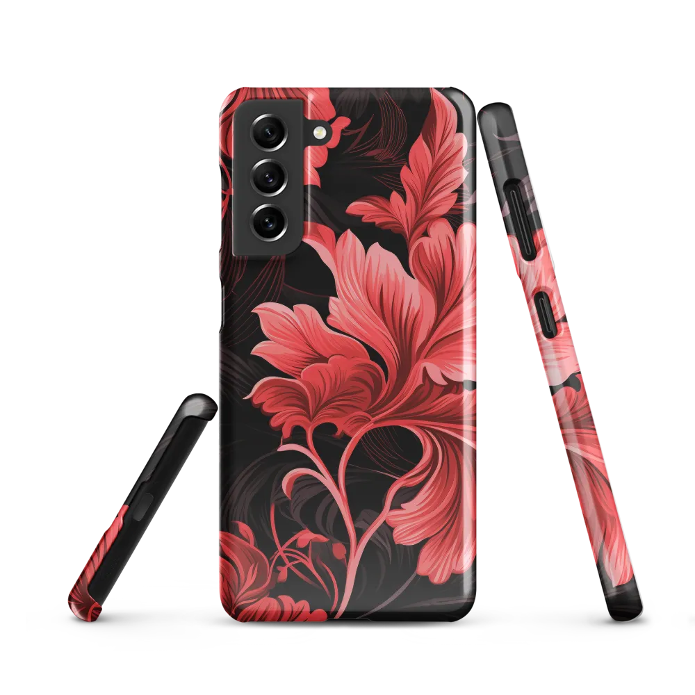 Tropical Elegance in Red