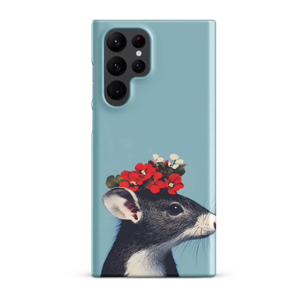 Whimsical Flora: A Mouse's Floral Crown