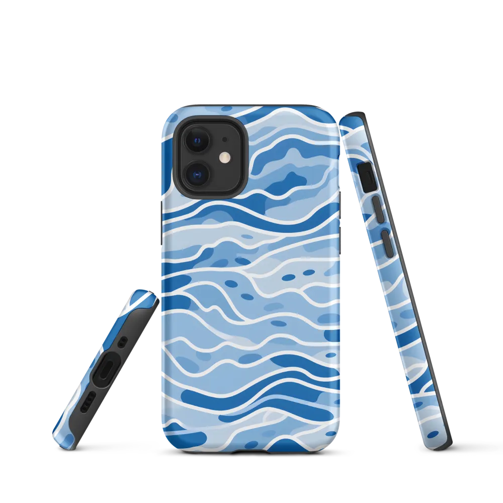 Fluid Harmony | Phone Case |  12 mini | Tough Case | Matte