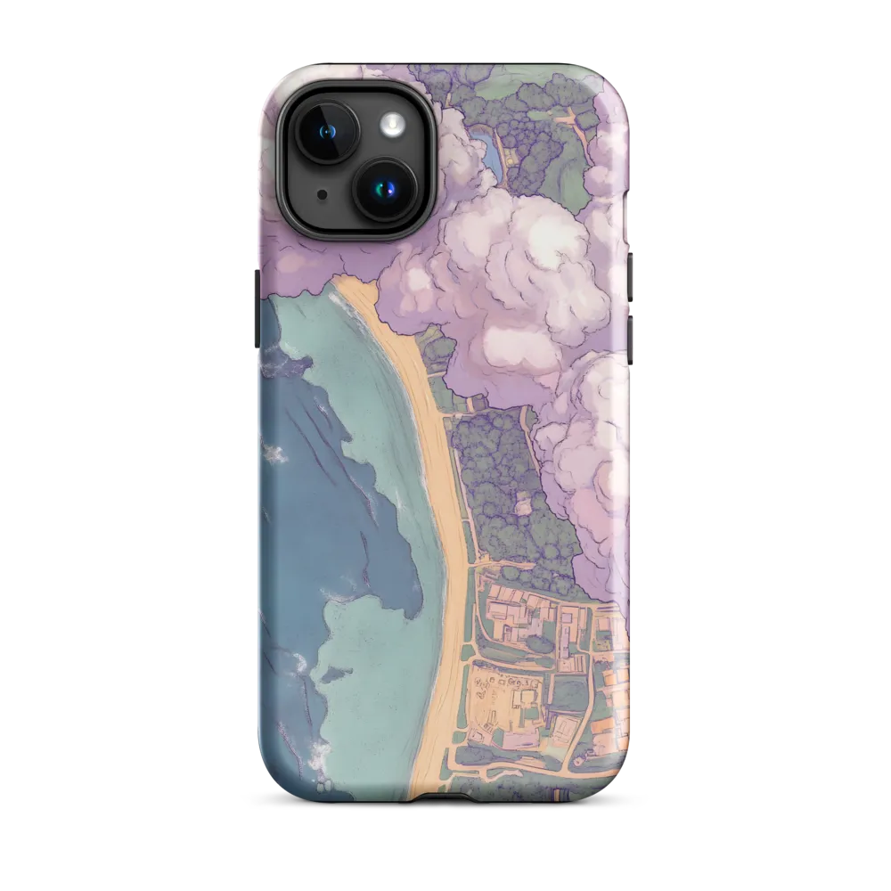 Serenity Over the Coast | Phone Case |  15 Plus | Tough Case | Glossy